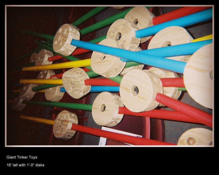 Giant Tinker Toys